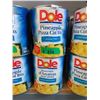 Image 1 : Eight 2.84 L Cans of Dole Pineapple Pizza Cut Bits