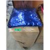 Image 1 : 16 New Blue Shimmer Pillows - As Seen on TV