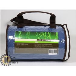 NEW QUEEN SIZE BAMBOO LUXURY TOUCH SHEET SET