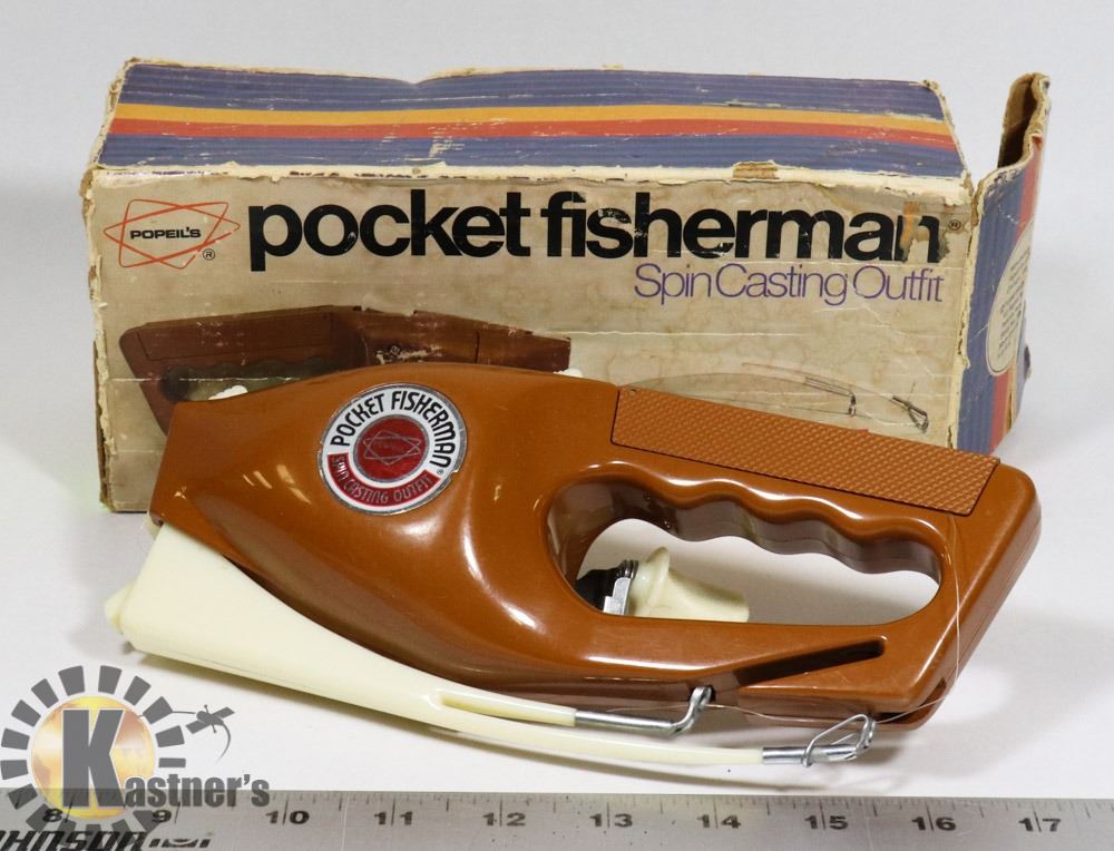 ORIGINAL POCKET FISHERMAN SPIN CASTING OUTFIT Kastner Auctions