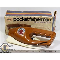 ORIGINAL POCKET FISHERMAN SPIN CASTING OUTFIT