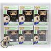 Image 1 : BOX OF 6 FUNKO POP VINYL FIGURES