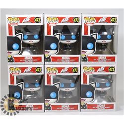 BOX OF 6 FUNKO POP VINYL FIGURES