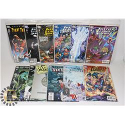 LOT OF 10 PLUS VARIOUS COMICS