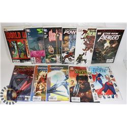 LOT OF 10 PLUS VARIOUS COMICS