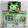 Image 1 : LOT OF 2 RICK AND MORTY PACKS AND SPACE INVADERS