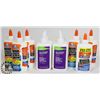 Image 1 : BAG OF ASSORTED GLUE.
