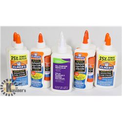 BAG OF ASSORTED GLUE