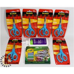 BAG OF SCISSORS AND MORE.