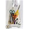 Image 1 : LOT OF CRAFT SCISSORS & MORE TYPES