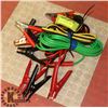 Image 1 : SET OF 3 BOOSTER CABLES.