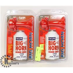 LOT OF 2 FIAMM BIG HORNS