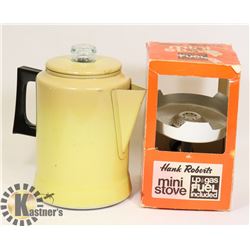 VINTAGE ITEMS CAMPING STOVE TOP