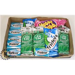 FLAT OF ASSORTED GUM