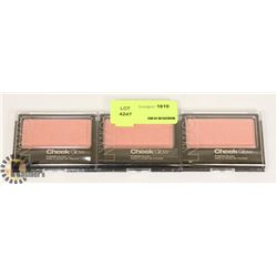 LOT OF 3 NYC CHEEK GLOW POWDER BLUSH