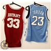 Image 1 : LOT OF 2 JERSEYS - KOBE BRYANT HIGH SCHOOL (SIZE