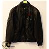 Image 1 : SNAP-ON BLACK LEATHER JACKET SZ LARGE