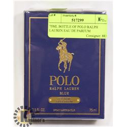 75ML BOTTLE OF POLO RALPH LAUREN EAU DE PARFUM
