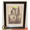 Image 1 : FRAMED BORDEAUX CHATEAU IV
