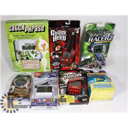 SEALED FLAT OF 7 HANDHELD ELECTRONIC