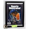 Image 1 : FRAMED WAYNE GRETZKY SPORTS ILLUSTRATED MAGAZINE