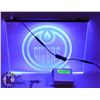 Image 1 : 12"X16" LIGHTED NEON LED SIGN EDMONTON OILERS LOGO