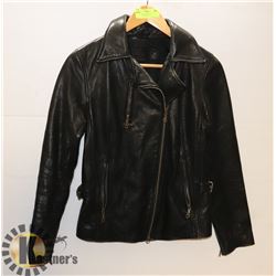 GENUINE ROOTS BLACK DOUBLE-BREASTED