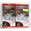 Image 1 : LOT OF TWO NEW MIRACLE GLOVE HOT SURFACE