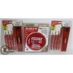 SEALED "DIABLO" ITEMS (3) 7 1/4 TEETH