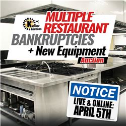 SIGN UP EARLY FOR THE NEXT RESTAURANT AUCTION!