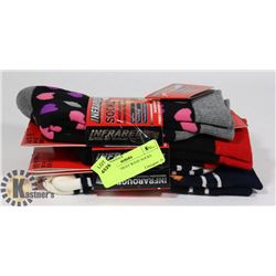 3PK LADIES HEAT WAVE SOCKS