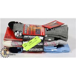 3PK LADIES HEAT WAVE SOCKS