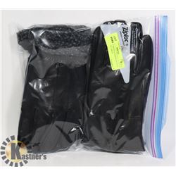 2 PACK OF MENS LEATHER GLOVES SIZE EXTRA LARGE