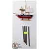 Image 1 : BOAT-THEMED OUTDOOR WIND CHIME
