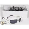 Image 1 : BOX OF AVIATOR STYLE SILVER FRAMED SUNGLASSES