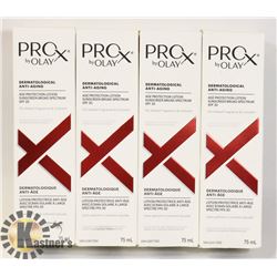 LOT OF PRO-X ANTI-AGING LOTION BY OLAY