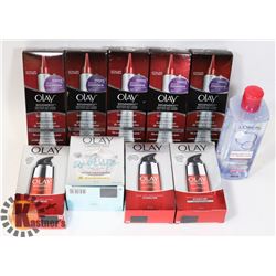 LOT OF ASSORTED OLAY PRODUCTS