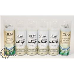 LOT OF OLAY TOTAL EFFECTS CLEANSING PRODUCTS