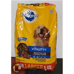 20 KG BAG OF PEDIGREE DOG FOOD, BB: NOV 24, 2020