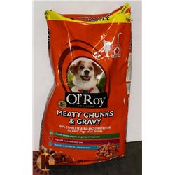 18 KG BAG OF OL'ROY DOG FOOD, BB: MAY 25, 2021