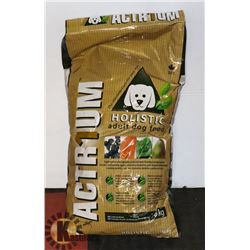 16 KG BAG OF ACTR1UM DOG FOOD, BB: MAY 19,2021