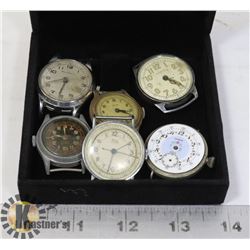 COLLECTION OF VINTAGE WRIST WATCHES 4  RESTORATION