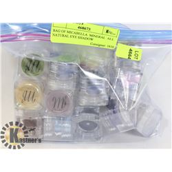 BAG OF MICABELLA  MINERAL  ALL NATURAL EYE SHADOW