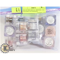 BAG OF MICABELLA  MINERAL  ALL NATURAL EYE SHADOW