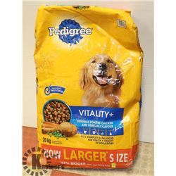 20 KG BAG OF PEDIGREE DOG FOOD, BB: OCT 20. 2020
