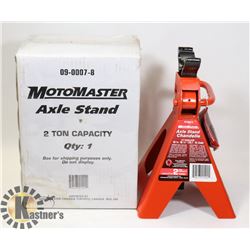 PAIR OF NEW MOTO MASTER 2 TON AXLE STANDS