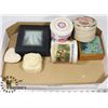 Image 1 : BOX OF COLLECTABLE TINS AND MORE