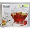 Image 1 : NEW TEN PIECE GLASS PUNCH SET