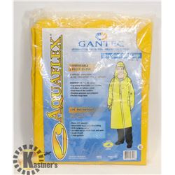 NEW 2 PIECE RAINSUIT 35MM PVC WORK GRADE