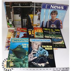 LOT OF MAGAZINES, ASSORTED